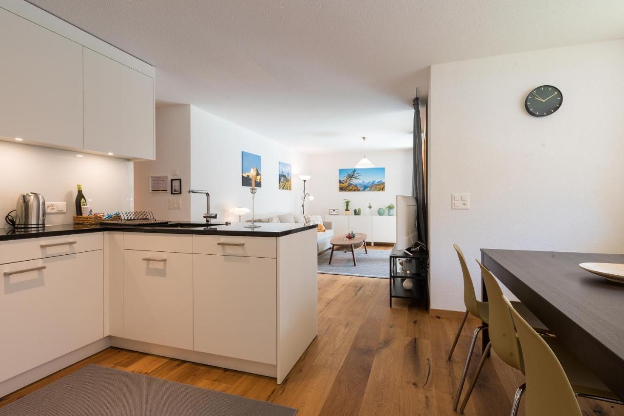 Montela Apartments - Haus C Saas-Grund Buitenkant foto