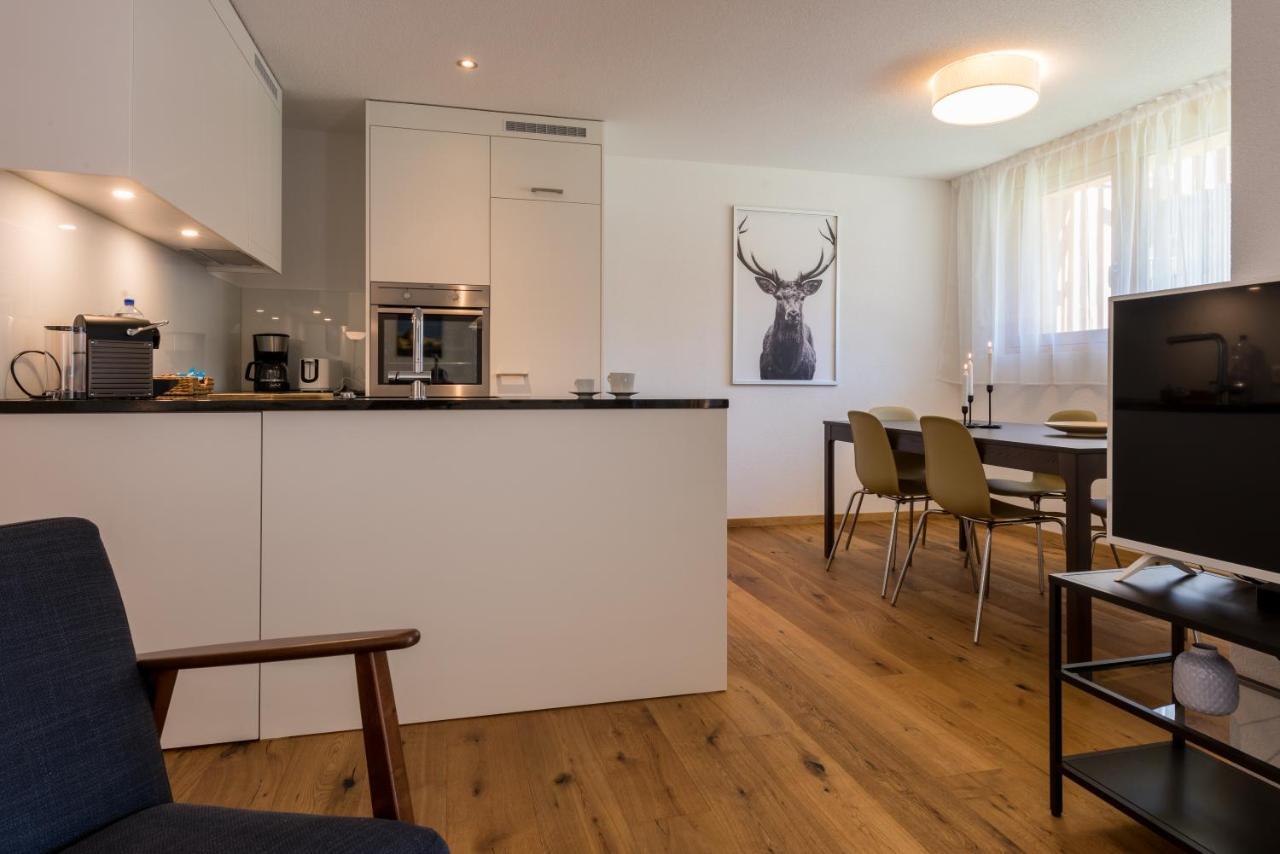 Montela Apartments - Haus C Saas-Grund Buitenkant foto