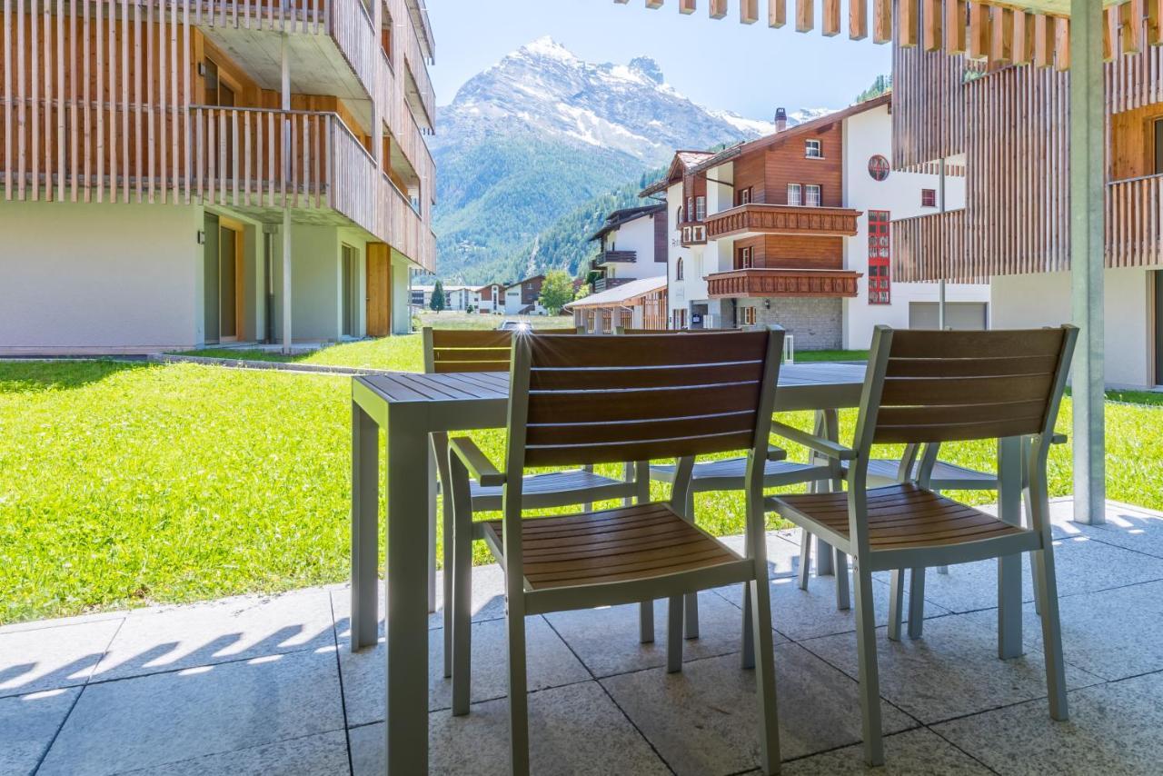 Montela Apartments - Haus C Saas-Grund Buitenkant foto
